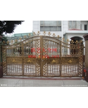 Wrought iron gates