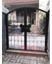 Wrought iron gates