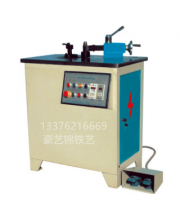 Wrought iron flower bending machine