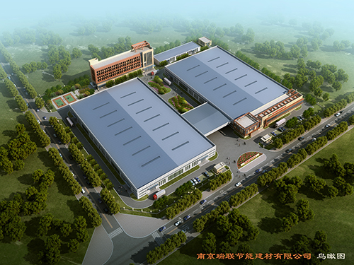 聚氨酯復合板廠家瑞聯保溫板廠鳥瞰圖專業生產聚氨酯保溫板和聚氨酯復合板等聚氨酯板材,是國內外墻保溫龍頭企業